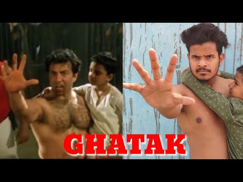 Ghatak (1996) | Sunny Deol Best Dialogue | Danny Denzongpa | Ghatak Movie Spoof | Comedy scene |