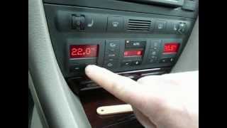 Audi A6 4b C5 Quattro Bedienteil / Klimabedienteil  Tastenwechsel