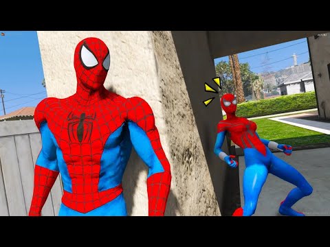 HOMEM ARANHA DESCOBRIU O SEGREDO DA SUA NAMORADA no GTA 5