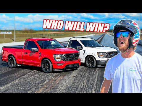 Ultimate Drag Race: Supercharged vs. Twin Turbo Truck Showdown