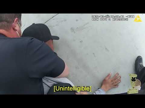 LAPD Officers Respond To Aggravated Suspect