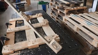 Riciclare un Pallet Bancale Pedana || Alzatina in legno fai da te