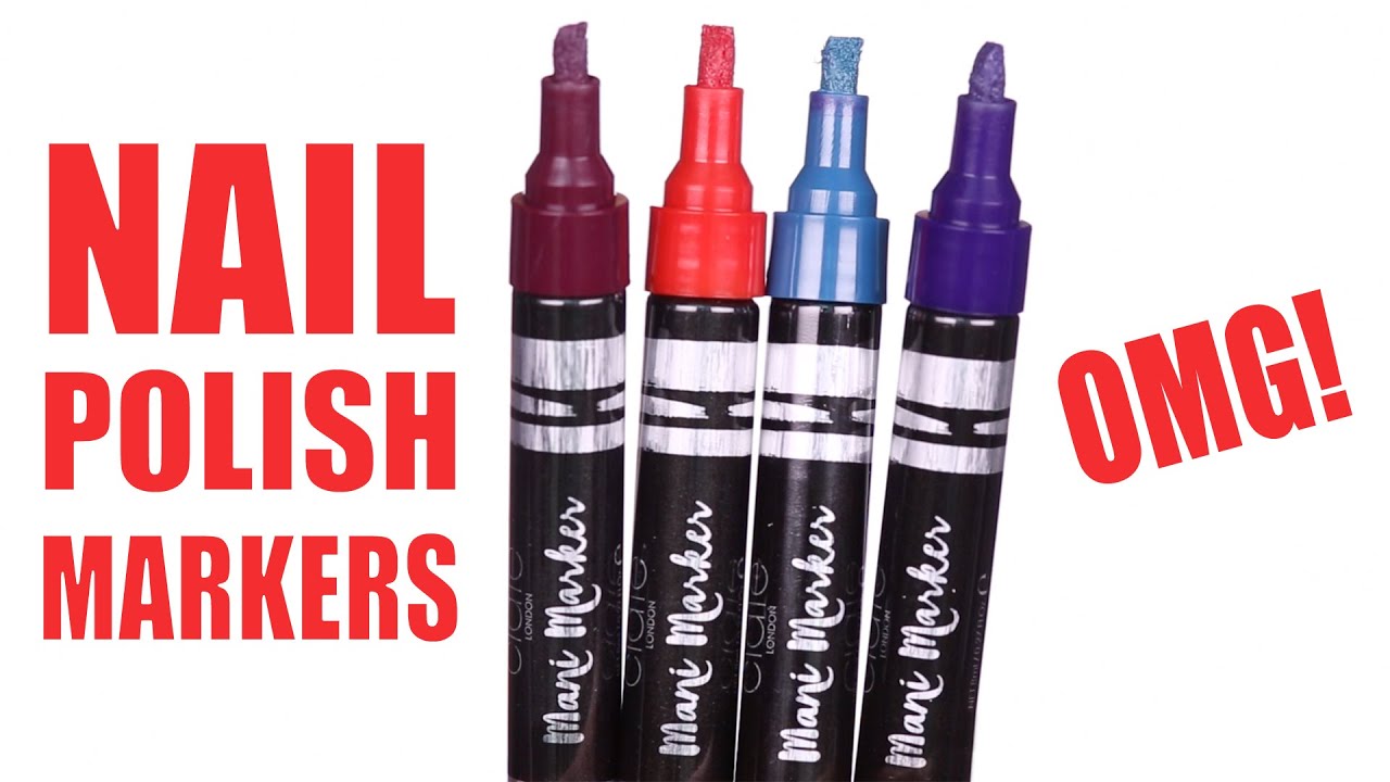 NAIL POLISH MARKERS. OMG