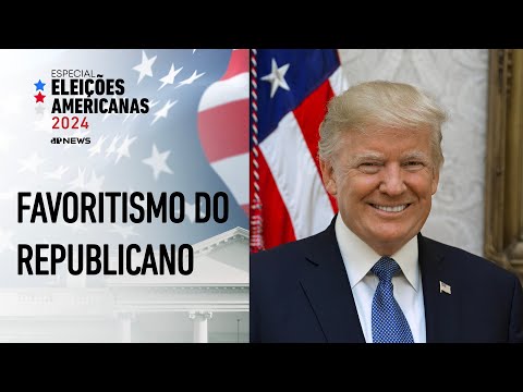 Donald Trump larga na frente nas primeiras apurações contra Kamala Harris | ELEIÇÕES EUA