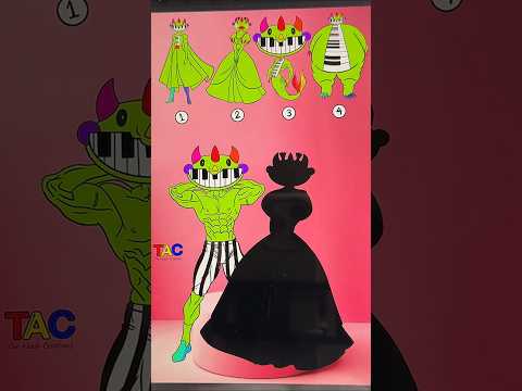 Sprunki Pianosaurus Shadow Puzzle #incredibox #sprunki #shorts