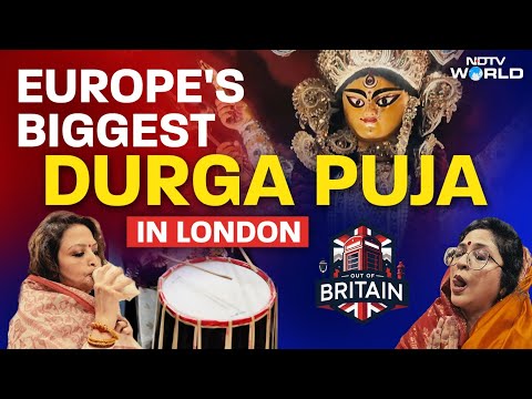 Durga Puja 2025 | Europe's Biggest Durga Puja Lights Up London