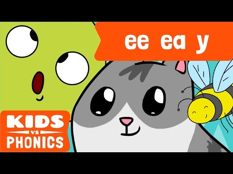 EE , EA and Y | Similar Sounds | Sounds Alike | How to Read | Made by Kids vs Phonics - YouTube