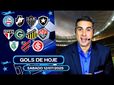 ⚽️ TODOS OS GOLS DESTE SABADO 12/07/2025 GOLS DO DIA, GOLS DE HOJE, GOLS DA RODADA (COMPLETO)