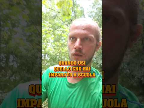 Quando FINALMENTE usi quello che hai imparato a SCUOLA #prof #sketch #scuola #comedy #short