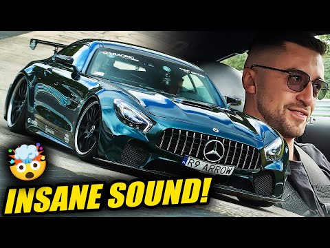 Black Series WHO?! ANGRY 700hp Mercedes AMG GT R! // Nürburgring