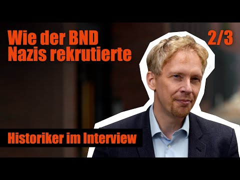 Mörder bevorzugt - Wie der BND Nazis rekrutierte | Interview mit Historiker Prof.Dr. Rüdiger Bergien