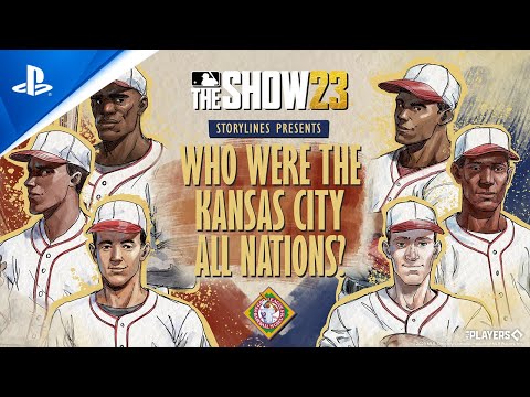 MLB The Show 23 - Storylines: Who were the Kansas City All Nations? | PS5 & PS4 Games