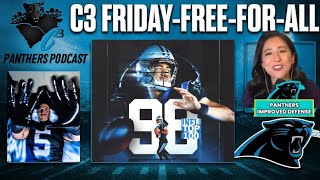 Can the Carolina Panthers field a top 10 defense in 2026? | C3 FRIDAY-FREE-FOR-ALL