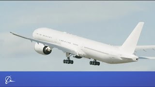 See This 777-9 Take Off for Its First Flight