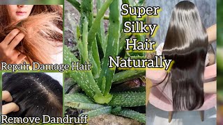 Alovera Gel For Extrem Hair Growth Naturally, Silky & Smooth Hair Growth Tips