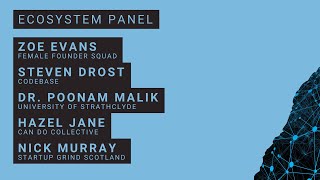 Scottish Ecosystem Panel at the Tech Scalers Launch Event