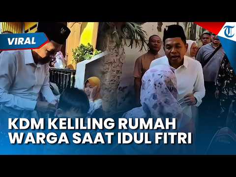MOMEN DEDI MULYADI KELILING Rumah Warga di Momen Lebaran, Minta Maaf Langsung Door to Door