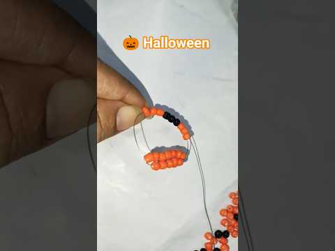 Halloween Bracelet ideas 💡👻🎃 #shorts#halloween#youtubeshorts#jewelrymaking#beadedbracelet#diycrafts