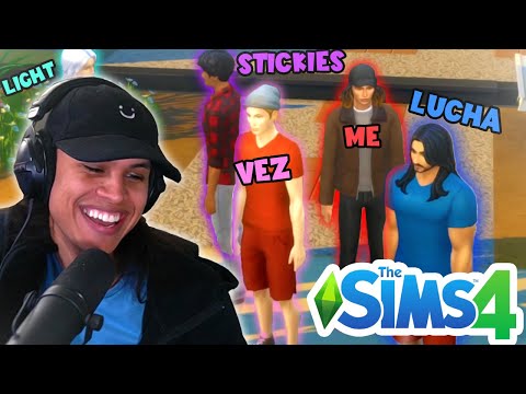 I Made My Degenerate Friends in The Sims 4 (Mistake?)