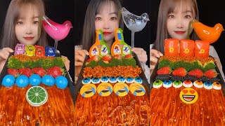 Chinese mukbang eating soo fast can you do that 🌶 🔥 Eating Sound 너무 빨리 먹는 중국 먹방 너 할 수있어