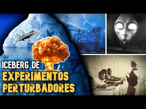 ICEBERG DE EXPERIMENTOS MILITARES PERTURBADORES DE ESTADOS UNIDOS 🇺🇸