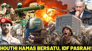 IDF KOCAR-KACIR! Serangan Mematikan Hamas & Houthi Bikin Israel–AS Kewalahan