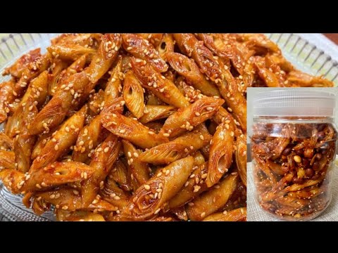 kerepek Popia Sira Pedas Bersama Kacang Dan Ikan Bilis | Tips Kekal Ranggup