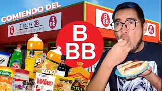 COMIENDO DEL 3B POR UNA SEMANA 🏪