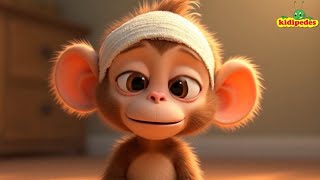 FIVE LITTLE MONKEYS JUMPING - Toddler English Nursery Rhymes I Preschool Learning Videos I Fun Rhyme