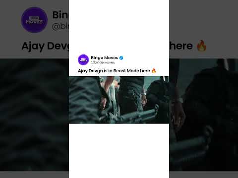 Ajay Devgn is in beast mode here. 🔥Title announcement l Chauhaan