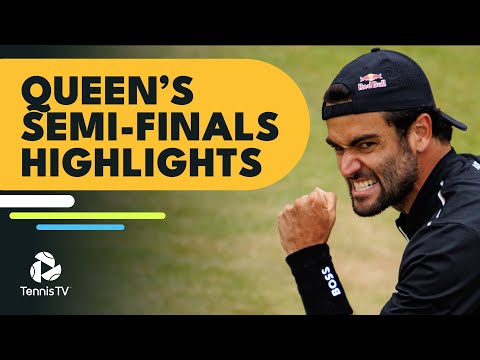 Berrettini vs Van de Zandschulp & Krajinovic vs Cilic | Queen's 2022 Semi-Final Highlights