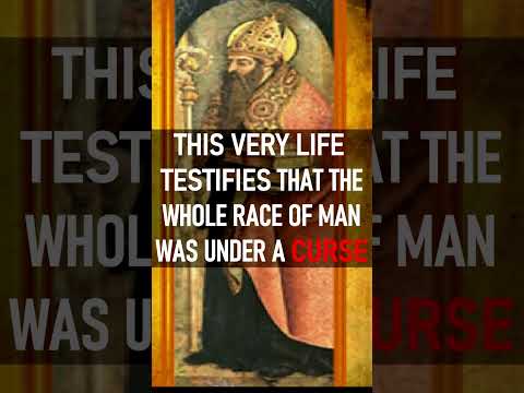 This Very Life Testifies That The Whole Race Of Man Was Under A Curse - Saint Augustine of Hippo