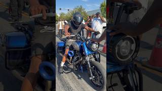 LA vs LA in this Harley Showdown #harleydavidson #bagger #bikelife #roadking #race
