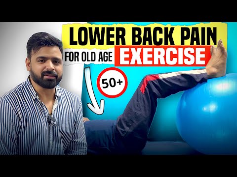 Lower Back Pain Relief Exercise for Old Age (50+)