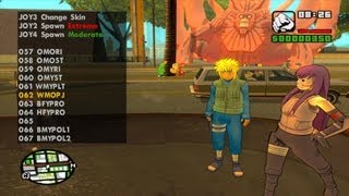 GTA San Andreas Naruto Skin HD For Android Mod 