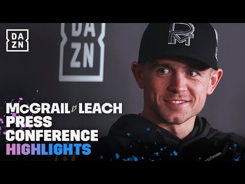 Press conference highlights | peter mcgrail vs. Marc leach