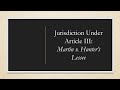 Constitutional Law and Court Decisions