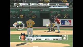 MLB 2K11 - Online - Athletics Vs. Rangers |3/3|