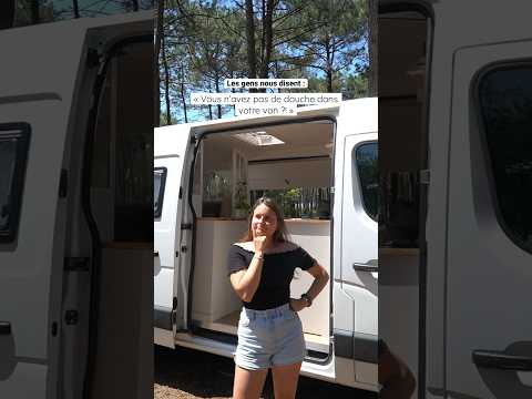 Une douche cachée dans un van ?! 🚿🫢 #fourgonamenage #vanamenage #diy #van #vanlife #vantour