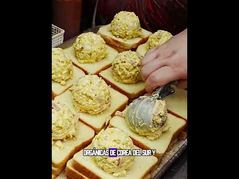 ¡Una pequeña tienda china que vende 3.000 sándwiches al día!  #funny #youtube #fyp #foryou