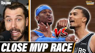 SGA vs. Wemby NBA MVP race is CLOSER than you think | Thunder x Spurs
