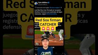 Red Sox firman CATCHER #redsoxnews #mlb #mlbnoticias #beisbol
