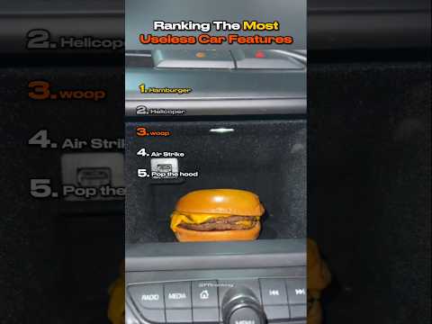 Ranking the Funniest Useless Car Features 🤣