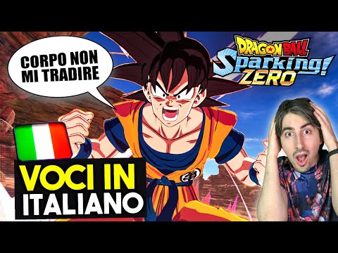 Provo il DOPPIAGGIO ITALIANO di SPARKING ZERO (è come l'anime) 😍 Dragon Ball SZ ITA