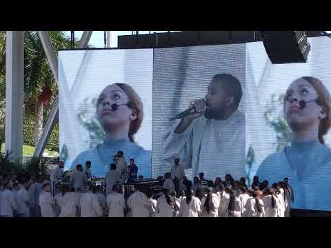 Kanye West - Jesus Walks - Sunday Service - Bayfront Park Miami, Florida 2-2-2020