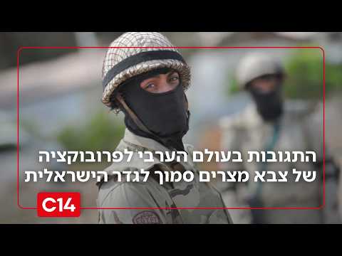 "הישראלים מבוהלים": התגובות בעולם הערבי לפרובוקציה של צבא מצרים סמוך לגדר