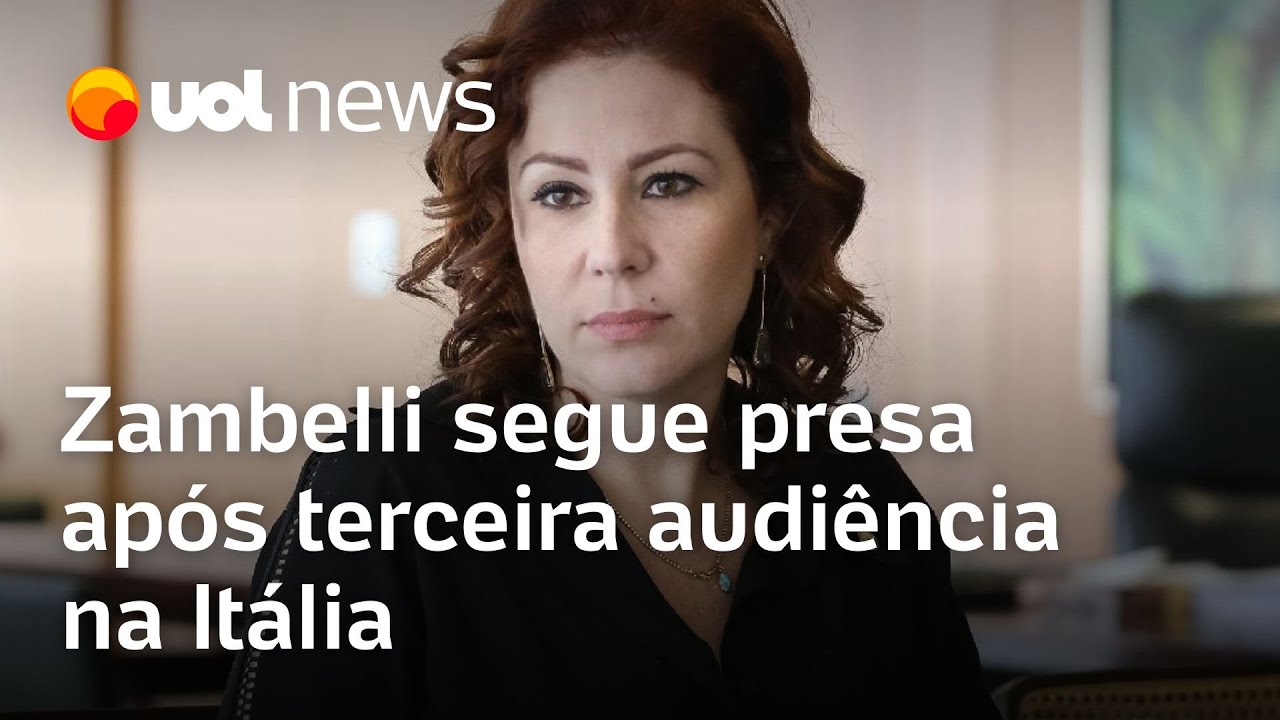 Zambelli segue presa após 3ª audiência na Itália Maierovitch Produz provas contra si como Eduardo