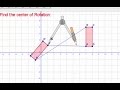 Finding the Center of Rotation