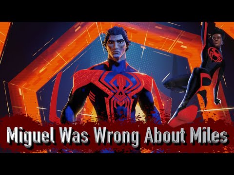 How Miguel Was Wrong About Miles (Spider-Man Spider-Verse)