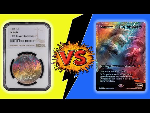 Rare Coins vs. Rare Cards—Unboxing Magic: The Gathering Foundations Collectors Booster Box